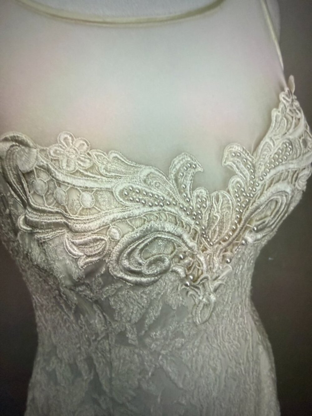 Vintage Jessica McClintock Bridal Dress Price Firm